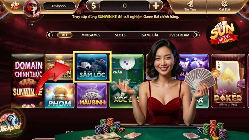 Giới thiệu về game bài sâm online tại cổng game Sunwin 